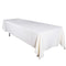 Ivory - 70 x 120 inch Polyester Rectangle Tablecloths FuzzyFabric - Wholesale Ribbons, Tulle Fabric, Wreath Deco Mesh Supplies