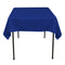 Royal Blue - 70 x 70 inch Polyester Square Tablecloths FuzzyFabric - Wholesale Ribbons, Tulle Fabric, Wreath Deco Mesh Supplies