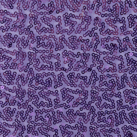Purple - 72 x 72 Inch Duchess Sequin Square Table Overlays FuzzyFabric - Wholesale Ribbons, Tulle Fabric, Wreath Deco Mesh Supplies