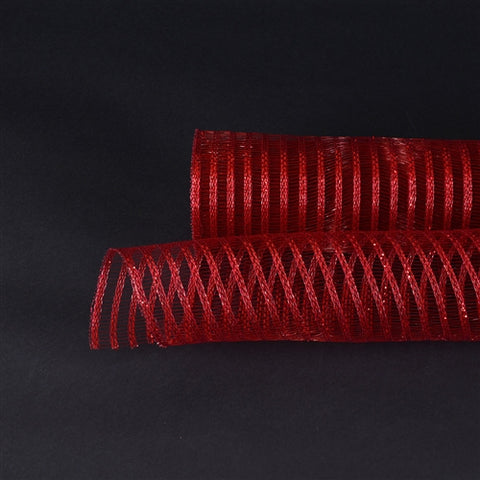 Burgundy - Deco Mesh Laser Eyelash ( 21 Inch x 10 Yards ) FuzzyFabric - Wholesale Ribbons, Tulle Fabric, Wreath Deco Mesh Supplies