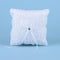 Ring Bearer Pillow White ( 7 Inch x 7 Inch ) - 5816W FuzzyFabric - Wholesale Ribbons, Tulle Fabric, Wreath Deco Mesh Supplies