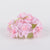 12 Mini Flowers Pink Organza Mini Flowers (8x12) FuzzyFabric - Wholesale Ribbons, Tulle Fabric, Wreath Deco Mesh Supplies