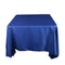 Navy Blue - 85 x 85 inch Polyester Square Tablecloths FuzzyFabric - Wholesale Ribbons, Tulle Fabric, Wreath Deco Mesh Supplies