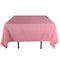 Coral - 85 x 85 inch Polyester Square Tablecloths FuzzyFabric - Wholesale Ribbons, Tulle Fabric, Wreath Deco Mesh Supplies
