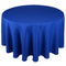 Royal Blue - 90 Inch Polyester Round Tablecloths FuzzyFabric - Wholesale Ribbons, Tulle Fabric, Wreath Deco Mesh Supplies