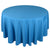 Turquoise - 90 Inch Polyester Round Tablecloths FuzzyFabric - Wholesale Ribbons, Tulle Fabric, Wreath Deco Mesh Supplies