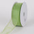 Spring Moss - Organza Ribbon Thick Wire Edge - ( W: 1-1/2 inch | L: 25 Yards ) FuzzyFabric - Wholesale Ribbons, Tulle Fabric, Wreath Deco Mesh Supplies