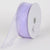 Lavender - Organza Ribbon Thick Wire Edge - ( W: 1-1/2 inch | L: 25 Yards ) FuzzyFabric - Wholesale Ribbons, Tulle Fabric, Wreath Deco Mesh Supplies