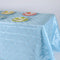 Light Blue - 90 x 132 inch Pintuck Rectangle Tablecloths FuzzyFabric - Wholesale Ribbons, Tulle Fabric, Wreath Deco Mesh Supplies