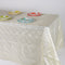 Ivory - 90 x 132 inch Pintuck Rectangle Tablecloths FuzzyFabric - Wholesale Ribbons, Tulle Fabric, Wreath Deco Mesh Supplies