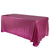 Fuchsia - 90 x 132 inch Duchess Sequin Rectangle Tablecloths FuzzyFabric - Wholesale Ribbons, Tulle Fabric, Wreath Deco Mesh Supplies
