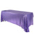 Purple - 90 x 132 inch Duchess Sequin Rectangle Tablecloths FuzzyFabric - Wholesale Ribbons, Tulle Fabric, Wreath Deco Mesh Supplies