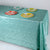 Aqua Blue - 90 x 156 inch Pintuck Rectangle Tablecloths FuzzyFabric - Wholesale Ribbons, Tulle Fabric, Wreath Deco Mesh Supplies