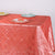 Coral - 90 x 156 inch Pintuck Rectangle Tablecloths FuzzyFabric - Wholesale Ribbons, Tulle Fabric, Wreath Deco Mesh Supplies
