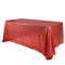 Red - 90 x 156 inch Duchess Sequin Rectangle Tablecloths FuzzyFabric - Wholesale Ribbons, Tulle Fabric, Wreath Deco Mesh Supplies