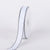 White - Grosgrain Ribbon Stitch Design - ( W: 5/8 Inch | L: 25 Yards ) FuzzyFabric - Wholesale Ribbons, Tulle Fabric, Wreath Deco Mesh Supplies