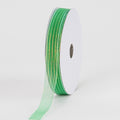 Emerald Corsage Ribbon - 3/8 Inch x 50 Yards FuzzyFabric - Wholesale Ribbons, Tulle Fabric, Wreath Deco Mesh Supplies