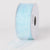 Light Blue - Organza Ribbon Thin Wire Edge - ( W: 1-1/2 inch | L: 25 Yards ) FuzzyFabric - Wholesale Ribbons, Tulle Fabric, Wreath Deco Mesh Supplies