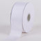 White - Satin Ribbon Wired Edge - ( W: 1-1/2 Inch | L: 25 Yards ) FuzzyFabric - Wholesale Ribbons, Tulle Fabric, Wreath Deco Mesh Supplies