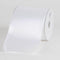 White - Budget Satin Ribbon - ( W: 4 inch | L: 10 Yards ) FuzzyFabric - Wholesale Ribbons, Tulle Fabric, Wreath Deco Mesh Supplies