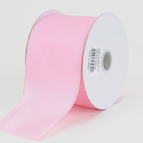 Bright Pink Silky Crush Faux-silk Ribbon, 12mm 1/2in Wide sold per Metre 