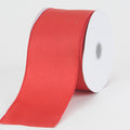 Red - Wired Budget Satin Ribbon - ( W: 1-1/2 Inch | L: 10 Yards ) FuzzyFabric - Wholesale Ribbons, Tulle Fabric, Wreath Deco Mesh Supplies