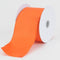 Orange - Wired Budget Satin Ribbon - ( W: 1-1/2 Inch | L: 10 Yards ) FuzzyFabric - Wholesale Ribbons, Tulle Fabric, Wreath Deco Mesh Supplies