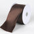 Chocolate Brown - Wired Budget Satin Ribbon - ( W: 1-1/2 Inch | L: 10 Yards ) FuzzyFabric - Wholesale Ribbons, Tulle Fabric, Wreath Deco Mesh Supplies