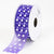 Purple Haze - Organza Ribbon Polka Dot - ( W: 1-1/2 Inch | L: 25 Yards ) FuzzyFabric - Wholesale Ribbons, Tulle Fabric, Wreath Deco Mesh Supplies