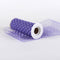 Purple Swiss Dot Tulle ( W: 6 Inch | L: 10 Yards ) FuzzyFabric - Wholesale Ribbons, Tulle Fabric, Wreath Deco Mesh Supplies