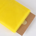 Yellow - 54 Inch by 40 Yards (120 ft.) Tulle Fabric Bolt FuzzyFabric - Wholesale Ribbons, Tulle Fabric, Wreath Deco Mesh Supplies