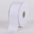 White - Satin Ribbon Double Face - ( W: 2-1/2 Inch | L: 25 Yards ) FuzzyFabric - Wholesale Ribbons, Tulle Fabric, Wreath Deco Mesh Supplies
