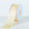 Ivory - Satin Ribbon Double Face - ( W: 2-1/2 Inch | L: 25 Yards ) FuzzyFabric - Wholesale Ribbons, Tulle Fabric, Wreath Deco Mesh Supplies