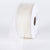 Ivory Iridescent - Organza Ribbon with Glitters Wired Edge - ( W: 5/8 Inch | L: 25 Yards ) FuzzyFabric - Wholesale Ribbons, Tulle Fabric, Wreath Deco Mesh Supplies