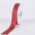 Red Metallic Glitter Ribbon - ( W: 7/8 Inch | L: 25 Yards ) FuzzyFabric - Wholesale Ribbons, Tulle Fabric, Wreath Deco Mesh Supplies