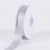Silver Metallic Glitter Ribbon - ( W: 7/8 Inch | L: 25 Yards ) FuzzyFabric - Wholesale Ribbons, Tulle Fabric, Wreath Deco Mesh Supplies