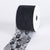 Black Floral Lace Ribbon - ( W: 2-1/2 Inch | L: 25 Yards ) FuzzyFabric - Wholesale Ribbons, Tulle Fabric, Wreath Deco Mesh Supplies