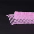Light Pink - Deco Mesh Laser Eyelash ( 21 Inch x 10 Yards ) FuzzyFabric - Wholesale Ribbons, Tulle Fabric, Wreath Deco Mesh Supplies