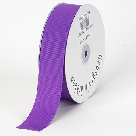 Purple - Grosgrain Ribbon Solid Color - ( W: 2 Inch | L: 50 Yards ) FuzzyFabric - Wholesale Ribbons, Tulle Fabric, Wreath Deco Mesh Supplies