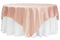 Blush - 72 x 72 Inch Satin Square Table Overlays FuzzyFabric - Wholesale Ribbons, Tulle Fabric, Wreath Deco Mesh Supplies