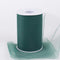 Hunter Green - 6 Inch by 100 Yards Fabric Tulle Roll Spool FuzzyFabric - Wholesale Ribbons, Tulle Fabric, Wreath Deco Mesh Supplies