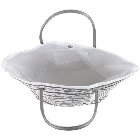 Beach Bag - TD10644G64 FuzzyFabric - Wholesale Ribbons, Tulle Fabric, Wreath Deco Mesh Supplies