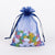 Navy Blue - Organza Bags - ( 5 x 6.5-7 Inch - 10 Bags ) FuzzyFabric - Wholesale Ribbons, Tulle Fabric, Wreath Deco Mesh Supplies