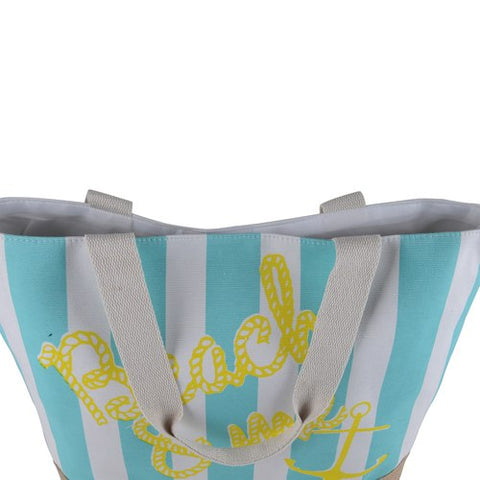 Beach Bag - TD11215G61 FuzzyFabric - Wholesale Ribbons, Tulle Fabric, Wreath Deco Mesh Supplies