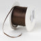 Chocolate Brown - Single Face Satin Ribbon - ( W: 1/16 inch | L: 300 Yards ) FuzzyFabric - Wholesale Ribbons, Tulle Fabric, Wreath Deco Mesh Supplies
