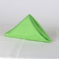 Apple Green - 17 x 17 Inch Polyester Napkins ( 5 Pieces ) FuzzyFabric - Wholesale Ribbons, Tulle Fabric, Wreath Deco Mesh Supplies