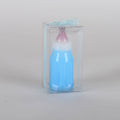 Baby Bottle - Blue FuzzyFabric - Wholesale Ribbons, Tulle Fabric, Wreath Deco Mesh Supplies