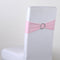 Spandex Chair Sash with Buckle - Light Pink 5 pieces FuzzyFabric - Wholesale Ribbons, Tulle Fabric, Wreath Deco Mesh Supplies