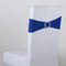 Spandex Chair Sash with Buckle - Royal Blue  5 pieces FuzzyFabric - Wholesale Ribbons, Tulle Fabric, Wreath Deco Mesh Supplies