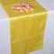 Daffodil - 12 x 108 inch Satin Table Runner FuzzyFabric - Wholesale Ribbons, Tulle Fabric, Wreath Deco Mesh Supplies